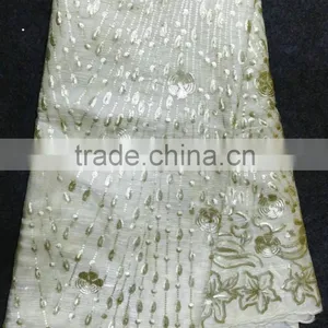 Korea Marketing Textile Silk Sequins Korea Silk Feeling Multicolor Seek Silk Lace Korean Sequins Lace thumbnail-1