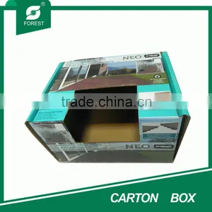 BEAUTIFUL COSMETICS PACKAGING GREEN CARTON BOX WITH WINDOW thumbnail-1