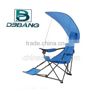 Folding Canopy Camping Chair With Footrest thumbnail-1