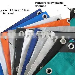 Awning Tarpaulin Car Cover , Tarpaulin Sheet , PE Plastic Tarp thumbnail-4