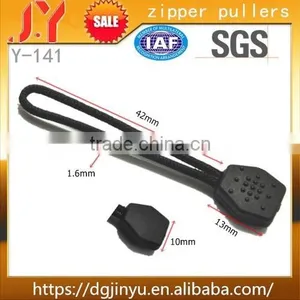 China Factory Creative Design Fashion Custom High Quality TPU &PVC Plastic Zipper Puller thumbnail-1