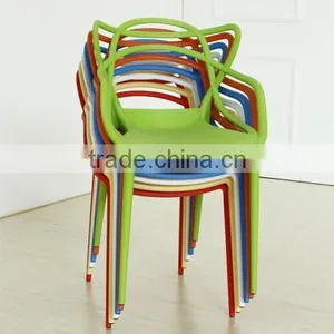 Plastic Dining Chairs Used Indoor and Outdoor 1737 thumbnail-1