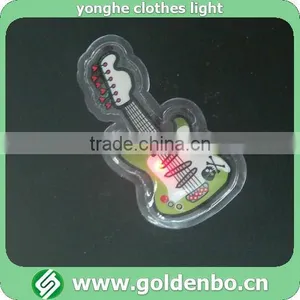 Guitar Pattern PVC for Clothes Led Kids Clothes Light thumbnail-1