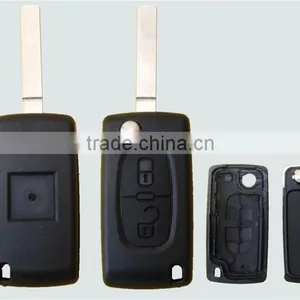 Fire Sale Remote Key Citroen c4 for Citroen C2 C3 C4 C5 C6 C8 2 Buttons 307 Flip Blank Remote Key thumbnail-1