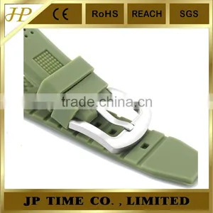 Bamboo Wooden Watch Cloth Dial Soft Silicone Band Garment Watches as Pastoralism thumbnail-2