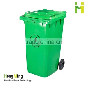 240l Plastic Garbage Bin With Wheels thumbnail-1