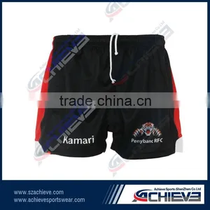 2015 Latest Men's Reversible Rugby League Shorts thumbnail-1