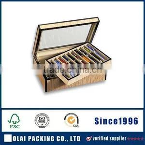 Cheap Wood Empty Gift Pen Display Boxes thumbnail-4