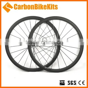 SR38T 700c 38mm Tubular Road Bike Wheelset Triathlon Carbon Wheels thumbnail-1