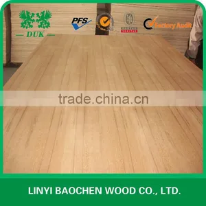 2.5mm-18mm Teak Fancy Mdf /teak Veneer MDF Q/C , C/C thumbnail-1