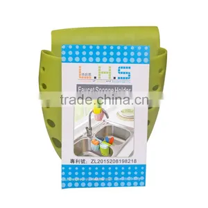 Manufacture Supply Free Sample Avaible PVC Hanging Kitchen Sponge Holder thumbnail-5
