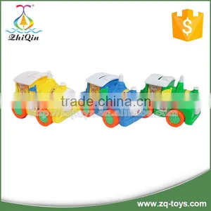 Hot Selling Cartoon Pull String Toy Car Can Hold Candy thumbnail-1