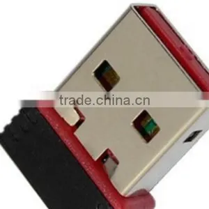 Mini 150Mbps WIFI USB Wireless Network Lan Adapter Card For Laptop PC thumbnail-1