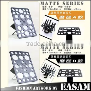 Black Makeup Brush Plastic Case Drying Stand Quality Choice thumbnail-1