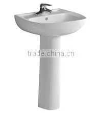 GC-285 China Sink With Pedestal ChaoZhou Wholesaler Wash Basin With Stand thumbnail-1