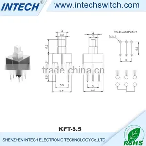 DC 30V 0.5A Waterproof Ip68 Pushbutton Switch thumbnail-1