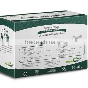 Anti-allergic Nitrile Surgical Gloves Sterile thumbnail-2