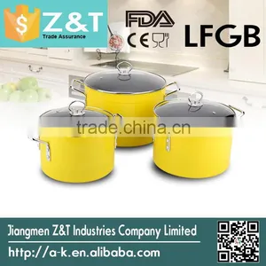 2016 Hard Anodized Blue Cooking Ceramic Pot thumbnail-4