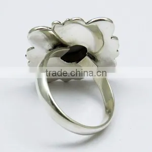 Trendy !! Sapphire 925 Sterling Silver Ring, Gemstone Silver Jewelry, Silver Jewelry 925 thumbnail-5