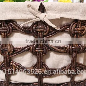 100% Handmade Printing Paper Band Storage Basket Set Of 4 thumbnail-3