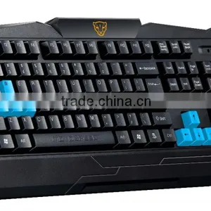 USB Computer Keyboard LED Gaming Keyboard for Game thumbnail-2