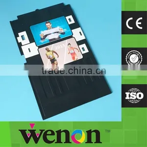 Inkjet Blank White PVC ID Card Tray For Epson TX720WD PX700W PX800FW PX665 PX660 Printer Tray thumbnail-5