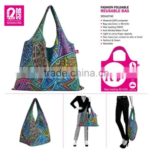 Nylon Make Up Bag Nylon Beach Bag With Zipper Pocket thumbnail-1