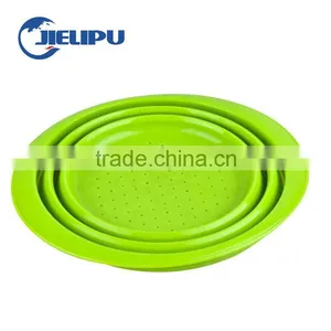 Factory Price Jelly Material Silicone Collapsible Basin thumbnail-1