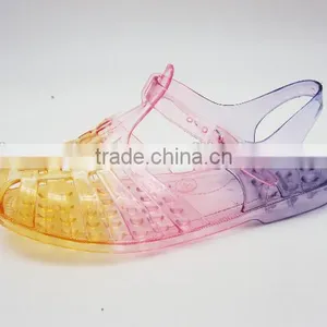New Colorful Clear PVC Jelly Sandals in All Sizes Quality Choice thumbnail-2