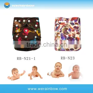 Waterproof Fabric Baby Cloth Diaper Bamboo thumbnail-1