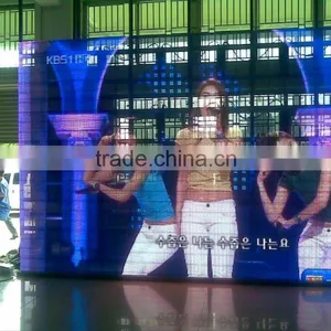Low Resolution P12.5 Indoor Full Color Smd Led Media Mesh thumbnail-1