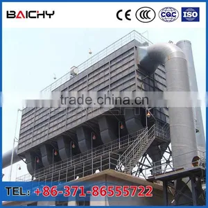 Gas Box Pulse Bag House Induction Furnace Dust Collector for Cement Plant With Low Price thumbnail-1