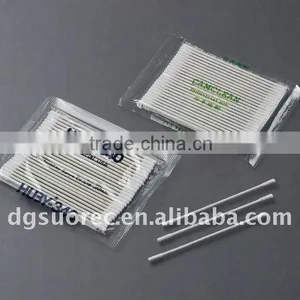 Cleanroom Double-tip Cotton Swab With Paper Handle thumbnail-1