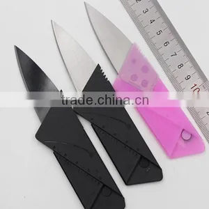 OEM Plastic and Stainless Steel Handle Material and Multi Knife Type Survival Card Tools thumbnail-6