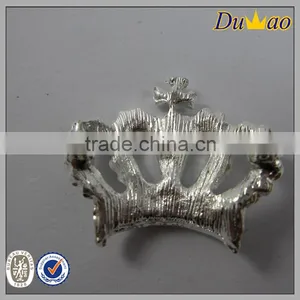 Bridal Crystal Rhinestone Crown Brooch thumbnail-3