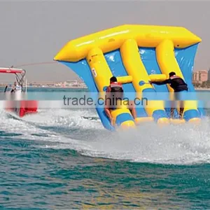 Crazy PVC Well Materia Water Toy,inflatable Flying Fish for Sea thumbnail-1