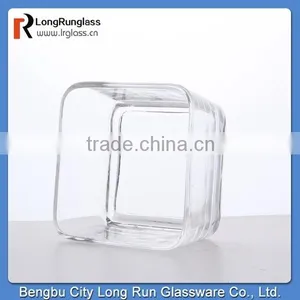 LongRun Wedding Decoration 300g Clear Glass Candle Holder thumbnail-1