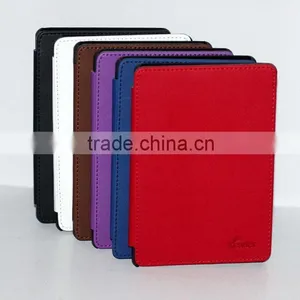 For Sony PRS-T3 PRS-T3S Ebook Reader DA Red PU Leather Hard Cover Case thumbnail-1