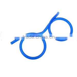 Glasses Shaped Drinking Straw / Glasses Drinking Plastic Straw / Glasses Shaped Straw thumbnail-2