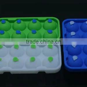 Perfect Ice Ball Maker Reusable BPA Free Silicone Ice Ball Tray With Lid thumbnail-6