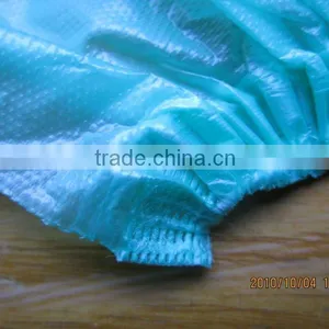 2015 New Disposable CPE Blue Protective Shoe Cover thumbnail-6