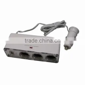 3 Sockets With 5 V USB thumbnail-1