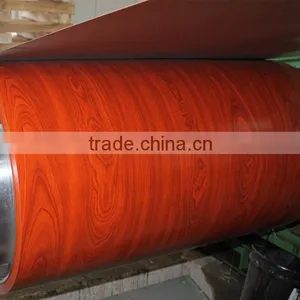 Printed Ppgi Zinc Roofing Sheet Waterproof Material Color Coated Steel thumbnail-1