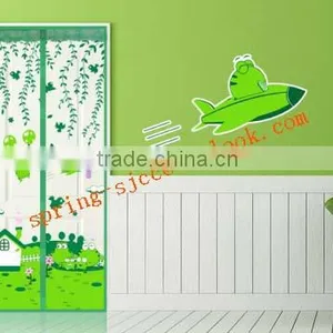 Door Stripe Anti-mosquito Screen Door in Summer Magnetic Window Covers thumbnail-3