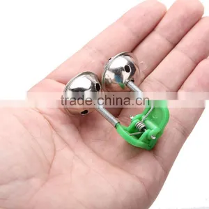 5Pcs Big Twin Bells Fishing Bite Alarm Clip on Fishing Rod Fishing Accessory thumbnail-1