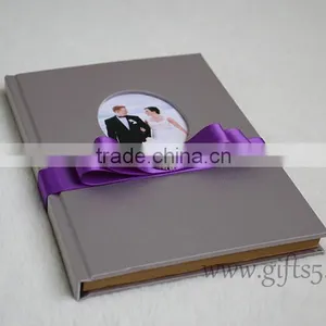 Rustic Wedding Guest Book in Handmade Bridal Book thumbnail-1