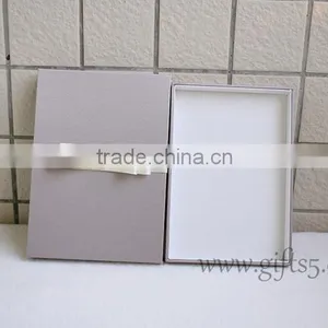 Custom Handmade Luxury Wedding Invitation Box With Ribbon thumbnail-6