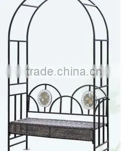 Outdoor Garden Rattan Furniture [bench Leisure Mosaic Furniture] thumbnail-1