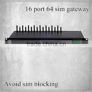 Ejointech High Quality Gsm Gateway 16 Ports 64 Sims Gsm Remotely Control thumbnail-1