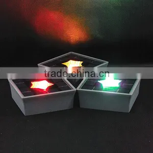 Solar Energy Pedestrian Street Road Side Solar Led Paver Light thumbnail-2